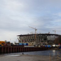 Стадион строится :: ПетровичЪ,Владимир Гультяев