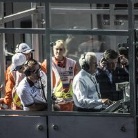 Дмитрий Козак совместно с гоночным директором FIA Чарли Уайтингом даёт старт гонке :: Андрей Мичурин