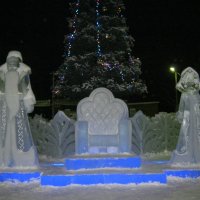 Ледяной  трон  Снежной  королевы. :: Алексей Рыбаков