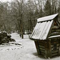 зимняя избушка.. :: Наталья Бридигина