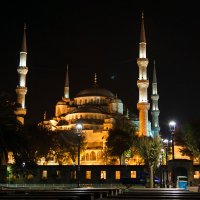 Стамбул. Голубая мечеть :: Алёна Соколова