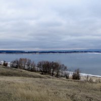 Волга в ноябре :: Елена Шемякина