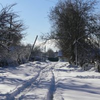Stromleitung wegen schweren Schnee eingestürzt.------- :: Schbrukunow Gennadi