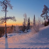 Зимний восход :: vladimir Bormotov