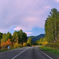 Сентябрь на Чуйском тракте. :: Владимир Михайлович Дадочкин