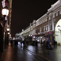 Вечер на Никольской :: Сергей Галкин