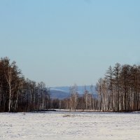 в краю заснеженом :: Marusiya БОНДАРЕНКО