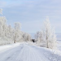 Зимняя дорога. :: Kassen Kussulbaev