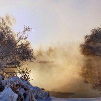 Перекат туманного заката :: Александр | Матвей БЕЛЫЙ