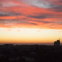 утренний вид с балкона Одесса 25 декабря 2014год :: Татьяна Счастливая