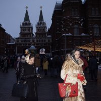 Москва Новогодняя. :: Лара ***