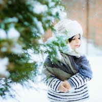 прогулка под снегом :: Asya Trosheva