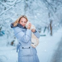 В Краснодаре снег... :: Юлия Гладкова
