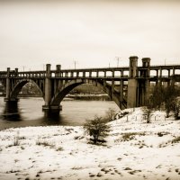 Мост Преображенского (на правый берег) :: Чуб Андрей