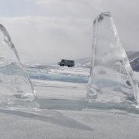 льдины на Байкале :: СВЕТЛАНА БЕКЛЕМИШЕВА
