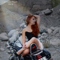 мотоциклистка :: Александра Рягузова
