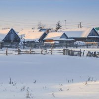 Зима в деревне :: Любовь Потеряхина