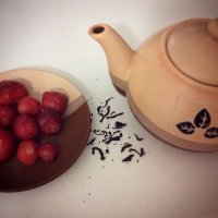 #strawberry #tea :: Джастина Голополосова
