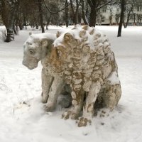 Холодно львам в русскую зиму ! )))) :: Николай Дони