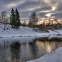 Пасмурный зимний день :: Андрей Куприянов