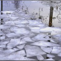 Весенний лёд. :: Александр Калинин