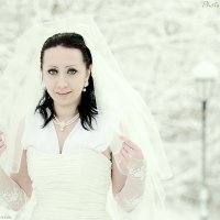 Невеста на зимней прогулке (0885) CLD :: Виктор Мушкарин (thepaparazzo)