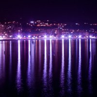 Ночная Малага, порт. :: Elena Максимова
