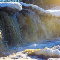Водопад на реке Тосна :: Денис Матвеев