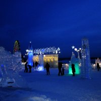 Ледовый городок в Новосибирске . :: Мила Бовкун