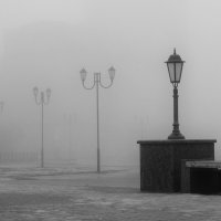 полуденный туман :: Сергей Базылев