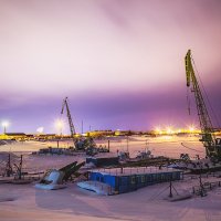 Замороженный порт :: Олег Бондаренко