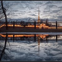 Вечерний Заячий остров. :: Tajmer Aleksandr