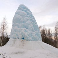 Зюраткульский ледяной фонтан 2015 :: Борис Емельянычев
