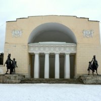 конный двор усадьбы Голицына :: Виктор Замятин