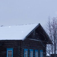 Деревня.Первый снег. :: Артём Бояринцев