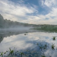 Рассвет на озере :: Валентин Котляров