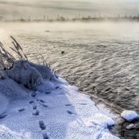 Зима. Туман и вода. :: Лев Квитченко