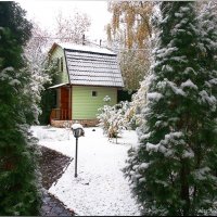 Первый снег в октябре :: Олег Каплун