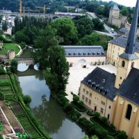 Люксембург. Бенедиктинский монастырь Ноймюнстер. :: Лариса Мироненко