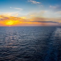 Закат в Карибском море :: Vadim Raskin