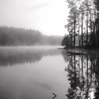Утро на озере... :: Petr Vinogradov