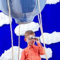Детская фотосессия "На большом воздушном шаре...." :: Юлия 