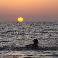 Закат на море :: Размик Марабян