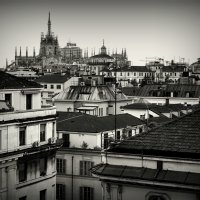 Миланские крыши :: михаил кибирев