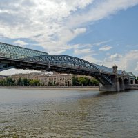 Пушкинский пешеходный мост :: Анатолий Цыганок