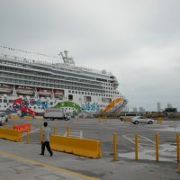 Круизный лайнер в порту Майами. :: Владимир Смольников
