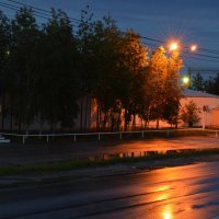 Вечер после дождя :: Виталий Макаров