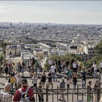 Париж с холма Монмартра :: Dimсophoto ©