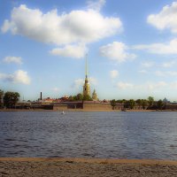 Петропавловская крепость с Васильевского острова :: Valerii Ivanov