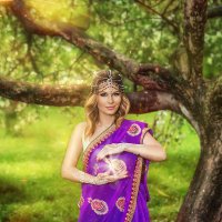 Индийская принцессса :: Лина Азева